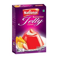 MIXED FRUIT FLV. JELLY CRYSTALS 80G NATIONAL - 1